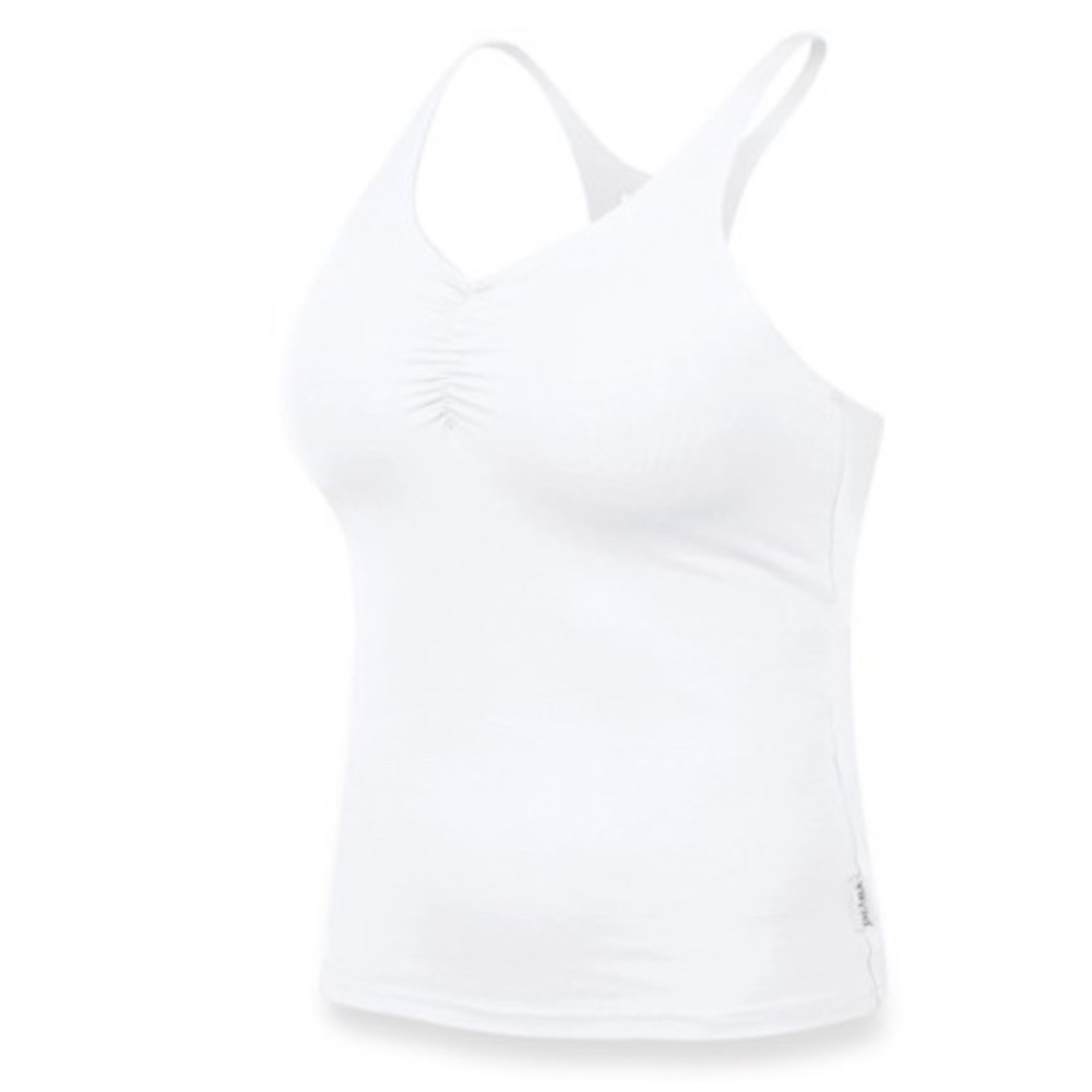 PrAna Women’s Sabin‎ T-Back Top White - Picture 10 of 12